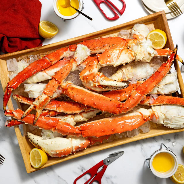 Flash-Frozen Excellence:Super Colossal Russian King Crab Legs